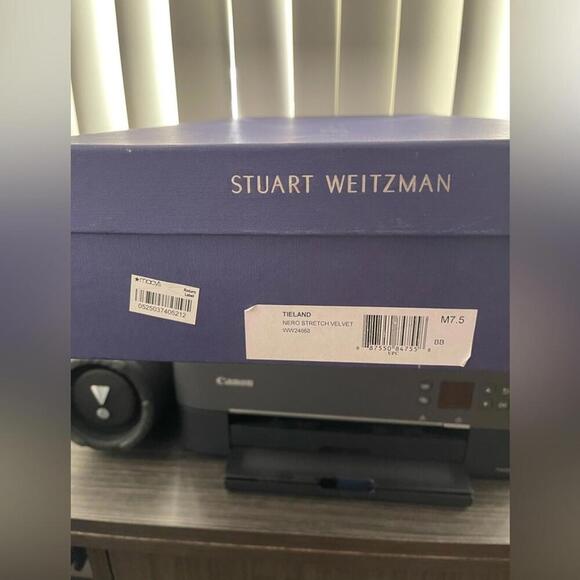 Stuart Weitzman velour over the knee boots - Picture 4 of 4